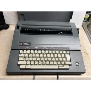 Vintage Smith Corona Portable Electric Typewriter SL460 w/Cover, Tested, Works